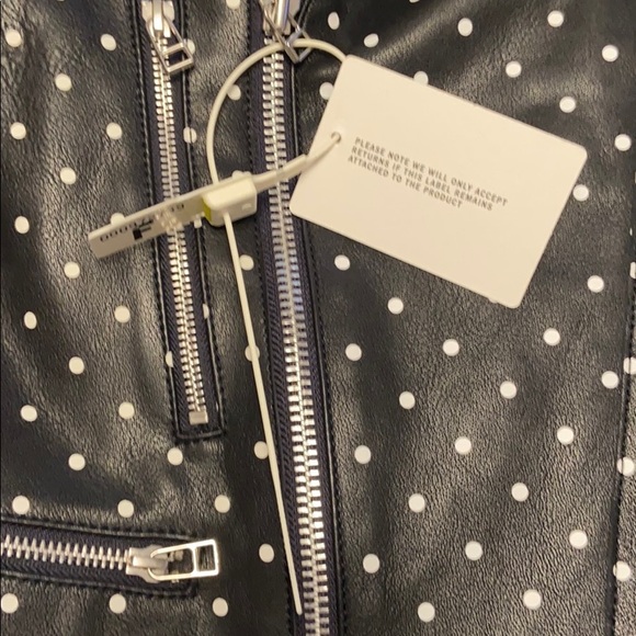 Each X Other polka dot leather jacket - Picture 6 of 15